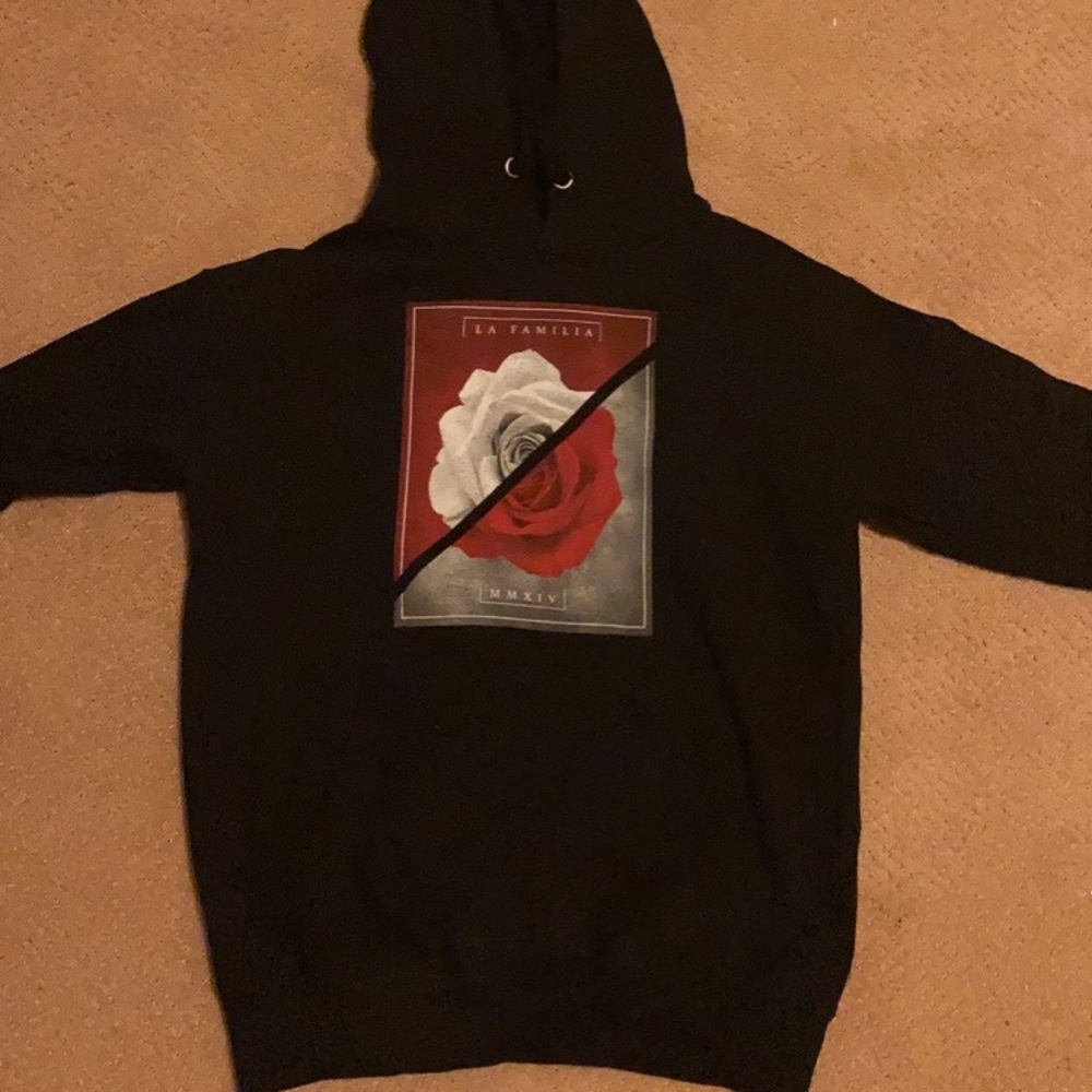 medium rose hoodie from tillys